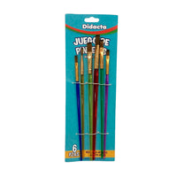 Pincel Didacta 6 piezas