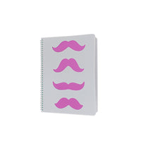 Libreta 80 hojas 21x18 cm - Diseño Bigotes - Didacta