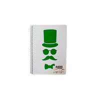 Libreta 80 hojas 21x18 cm - Diseño Sombrero - Didacta