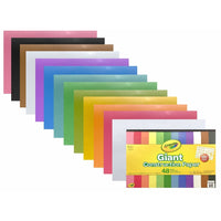 Papel de construcción Crayola 48 hojas
