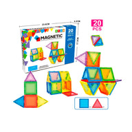 Bloques magnéticos 20 Piezas Smarties